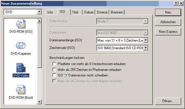 Nero Zusammenstellung